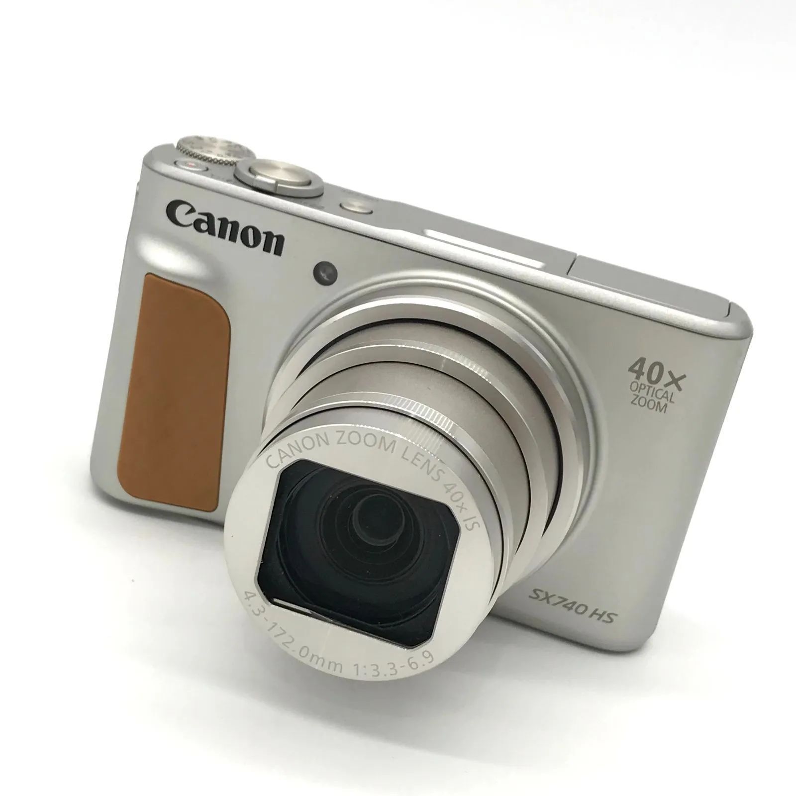 powershot sx740 hs シルバー　再調整品　ほぼ新品 キヤノン CANON PowerShot SX740 HS シルバー コンパクト