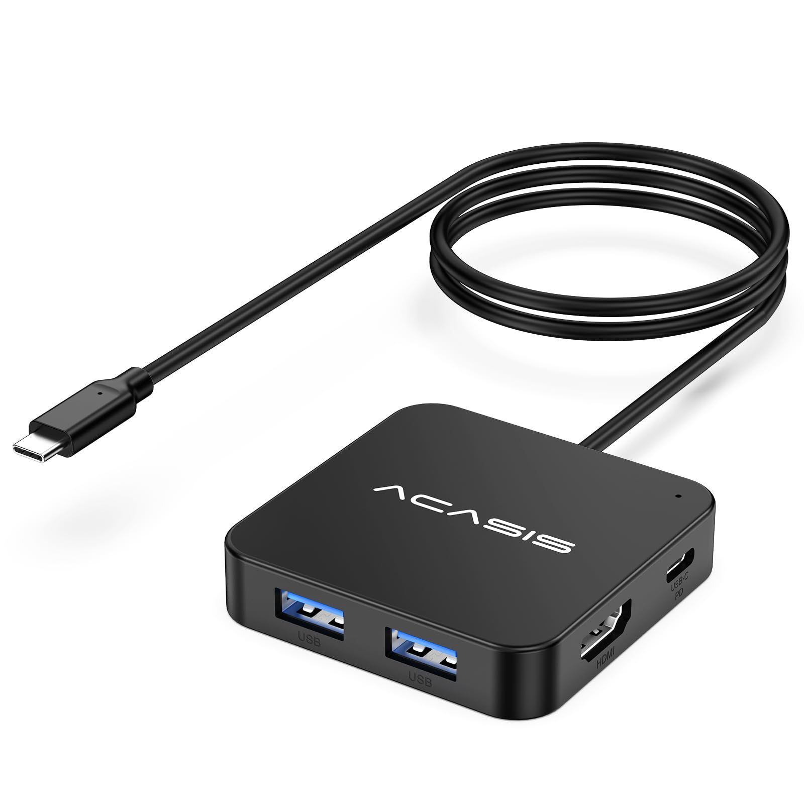 新着商品】USB ハブ HDMI ハブ 電力供給 100W USB | USB 3.0ポート3個
