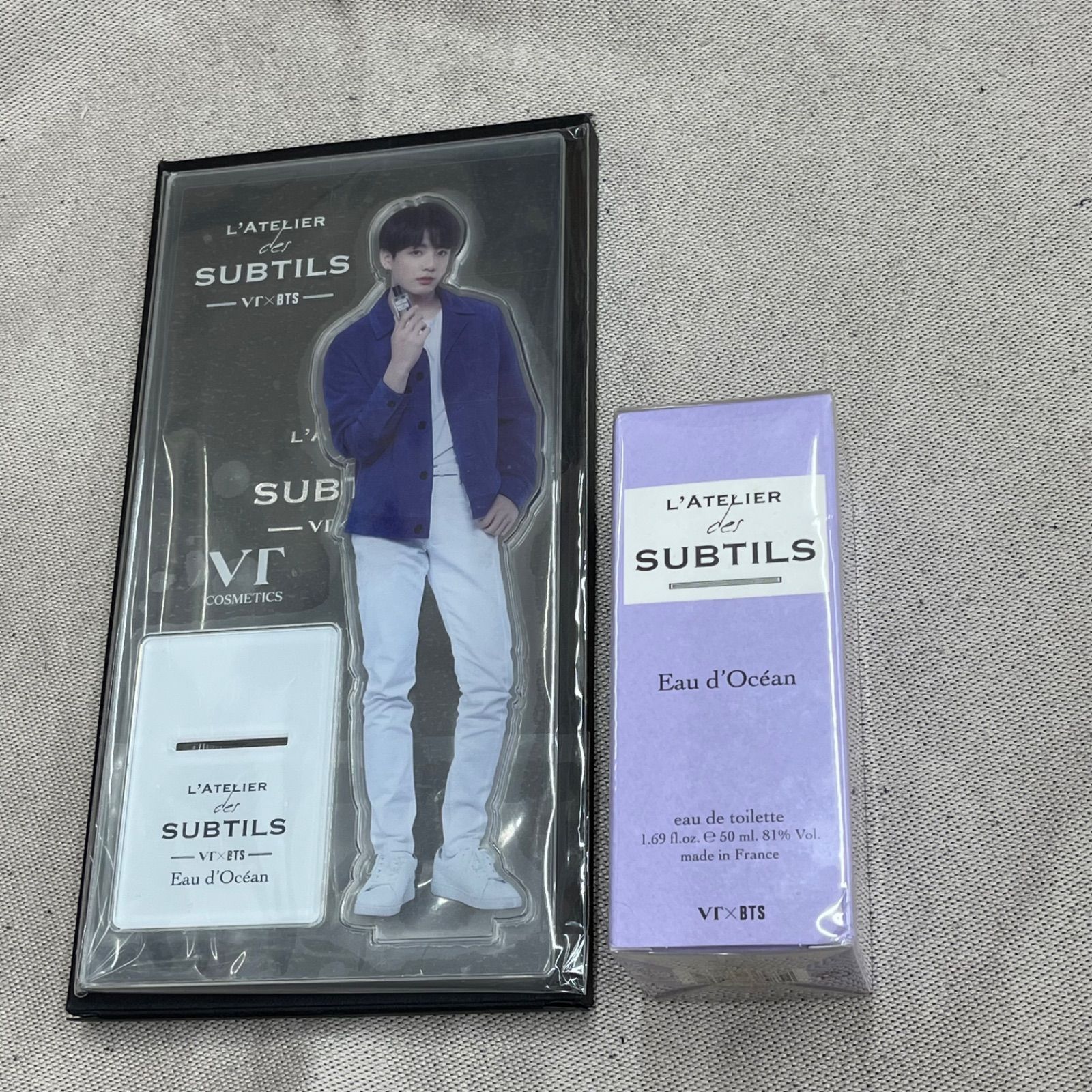 未使用】VT × BTS アクスタ 香水 フルセット L'ATELIER des SUBTILS