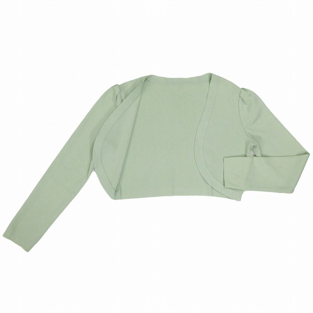 ルネ Rene ニット ボレロ カーディガン 長袖 ストレッチ カットソー トップス 34 XS ライトグリーン ur79 【中古】 ルネ Rene ニット ボレロ カーディガン 長袖 ストレッチ