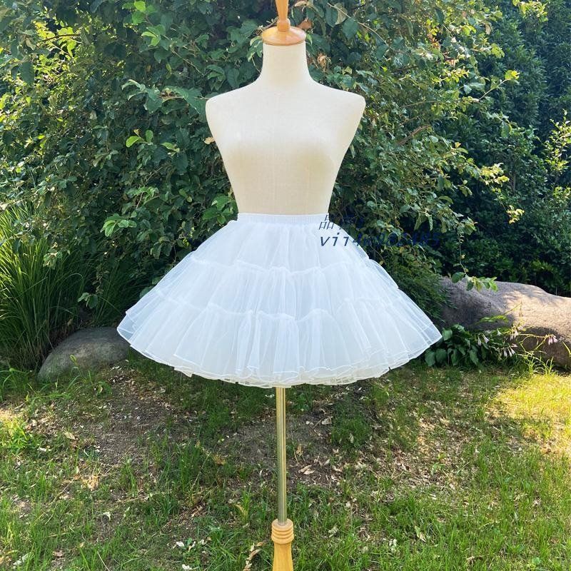 パニエ チュール 超ミニ 35CM 4層 ボリューム 白 無骨 ダンス