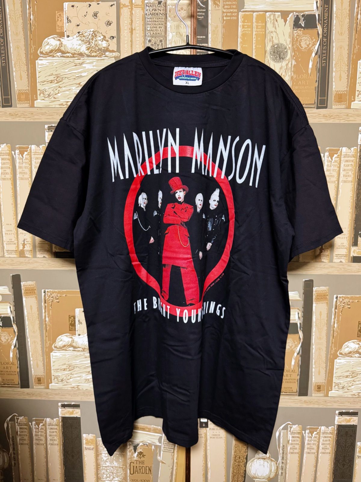 ◇Marilyn Manson◇ XL バンドT ｢THE BRIGHT YOUNG THINGS｣ 黒 ビッグ