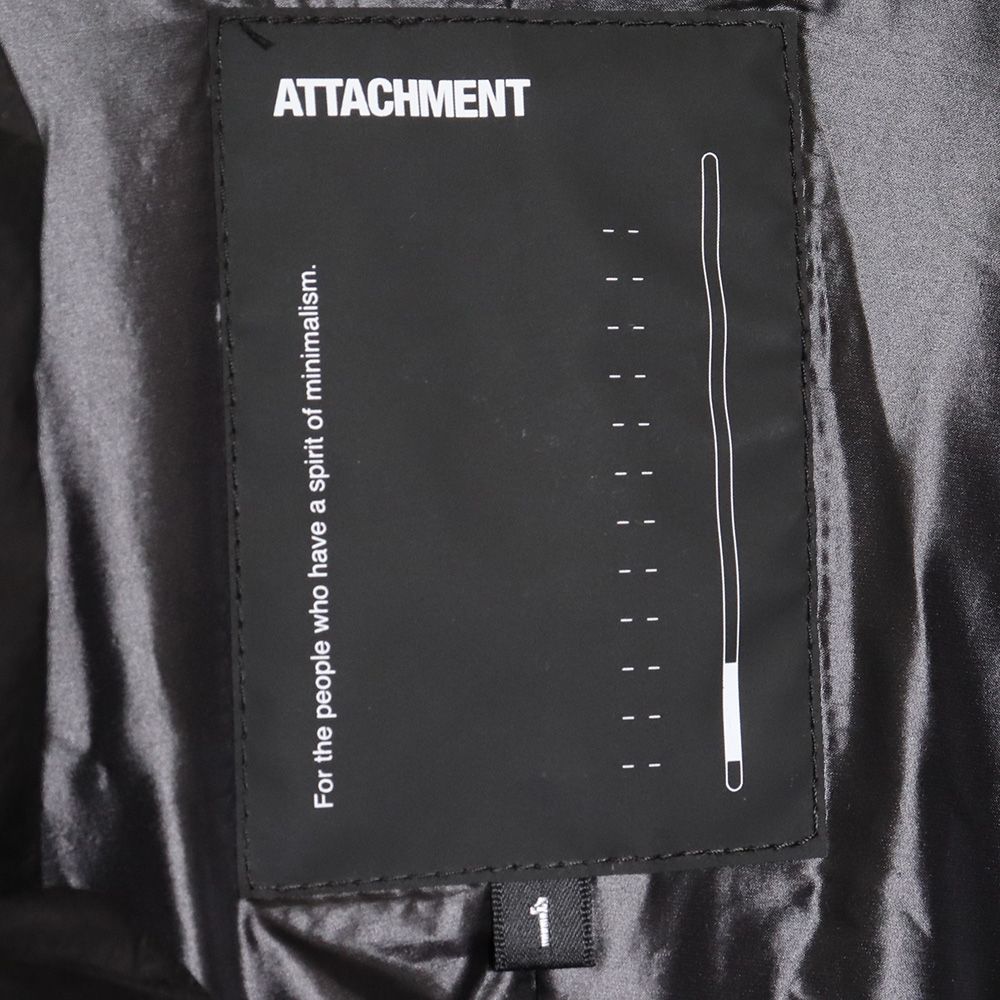 ATTACHMENT 20AW 塩縮タスランナイロンタフタ フード付ダウン - メルカリ