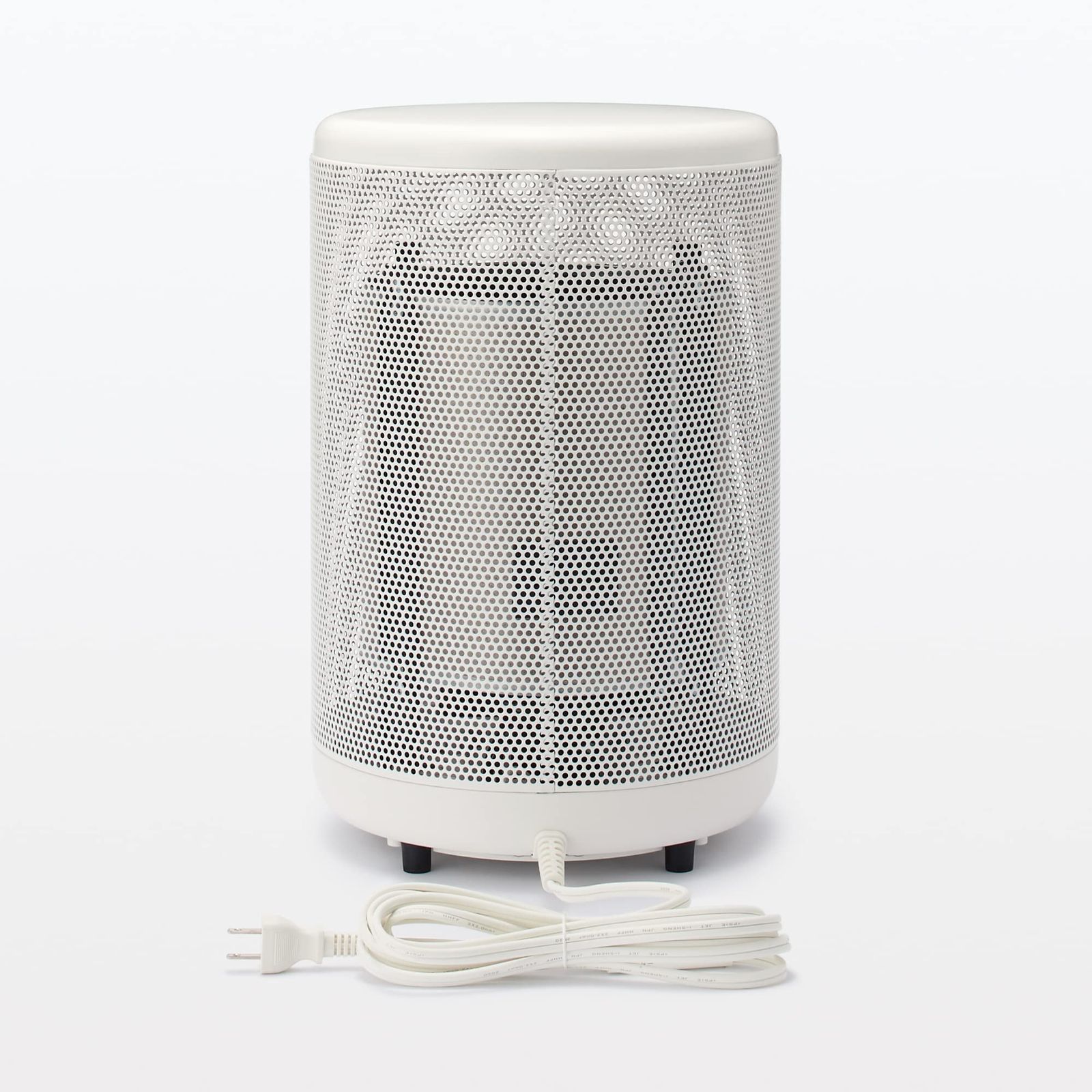 無印 丸形ヒーター 白 MJ-RPH1 44310571