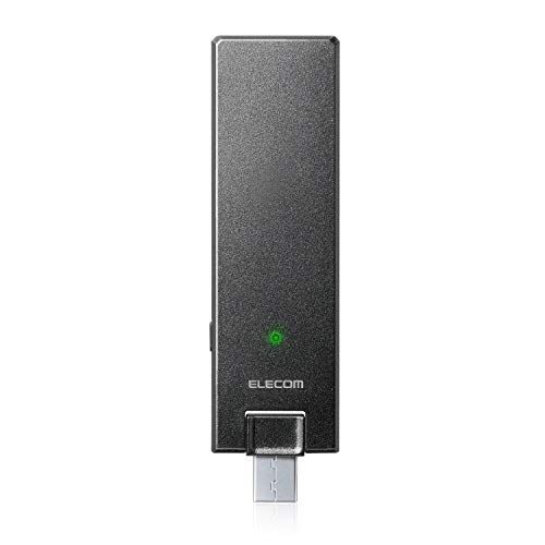 エレコム WiFi 無線LAN 中継器 11ac/n/a/g/b ac1200 867+300Mbps ブラック 小型モ