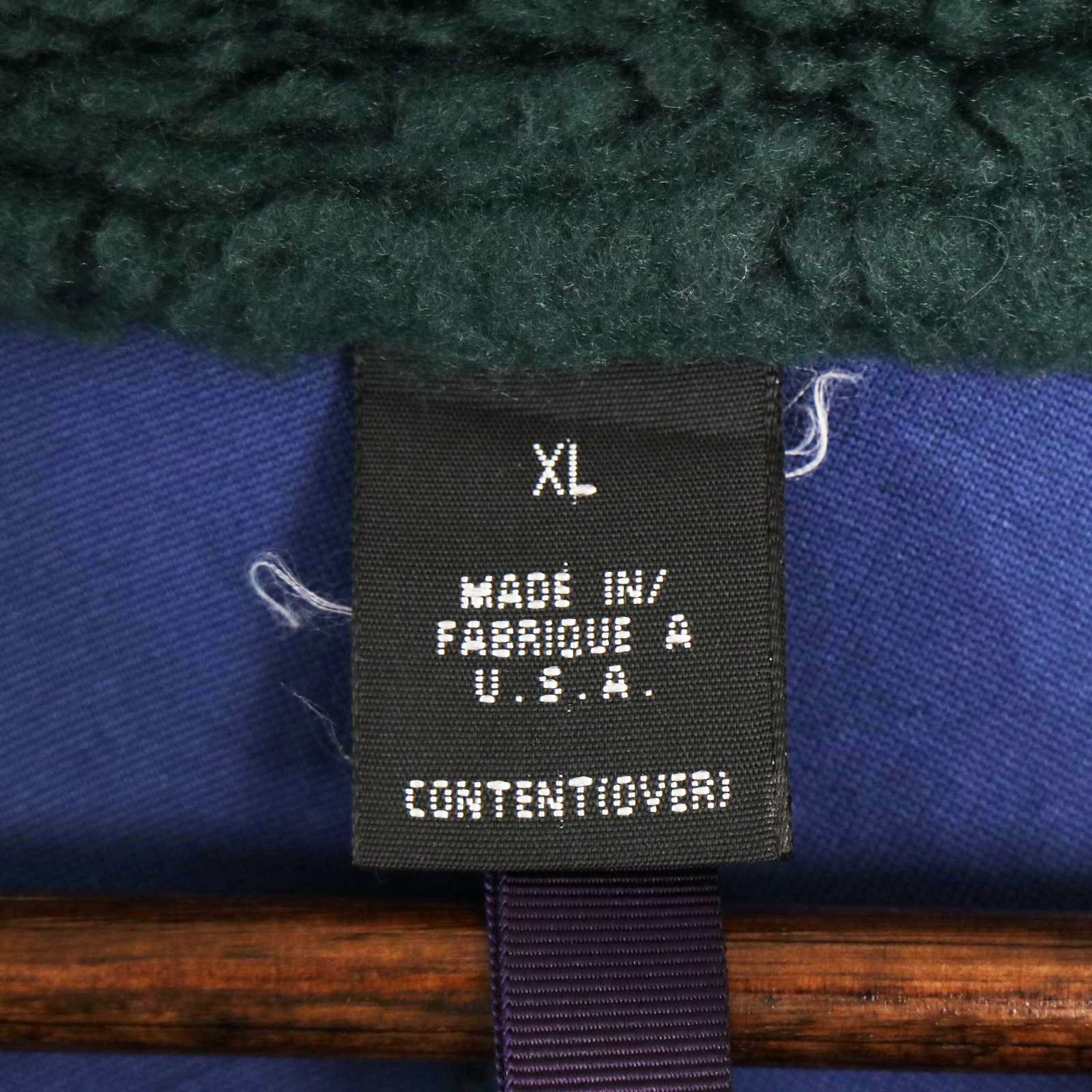 パタゴニア レトロX メンズ XL 中古 90年代 USA製 patagonia パタゴニア Retro-X レトロX フリース