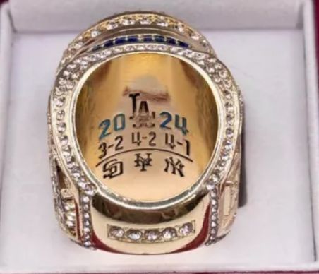 【激レア・完売品】大谷翔平 2024 ドジャース チャンピオンリング ケース付き】大谷翔平 2024年 MLB ワールドシリーズ優勝記念