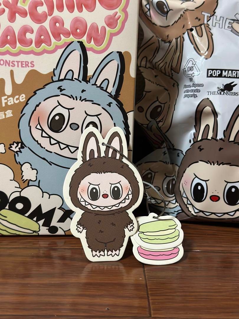 正規品　POPMART ラブブ　シークレット　マカロン　チェスナットココア　茶色 正規品 POPMART ラブブ シークレット マカロン チェスナット