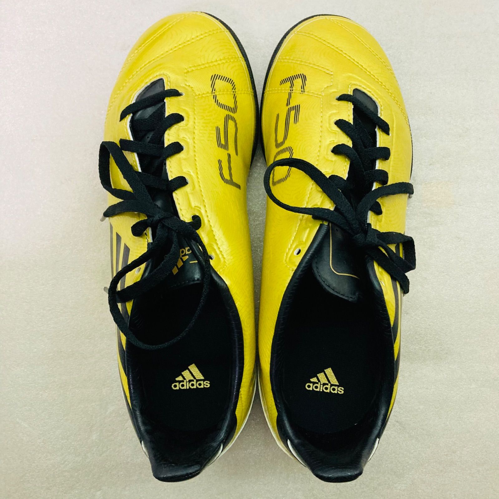 新品】【22.5㎝】adidas F10 TRX TF ジュニア(ゴールド×ブラック