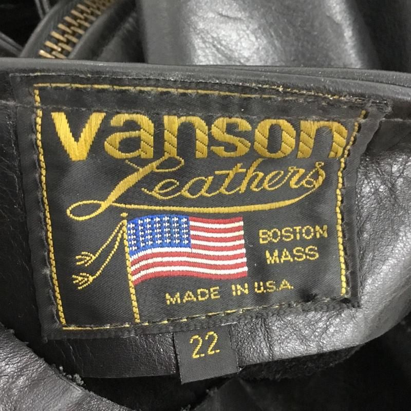 VANSON ヴァンソン その他ボトムス レザーチャップス レザーパンツ 22