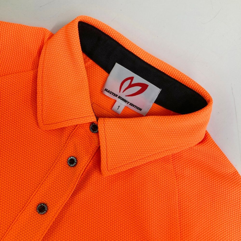 25マスターバニーエディションゴルフウェア トップス 半袖 ポロシャツ人気新品夏 サイズ：1 MASTER BUNNY EDITION マスターバニーエディション 2024年