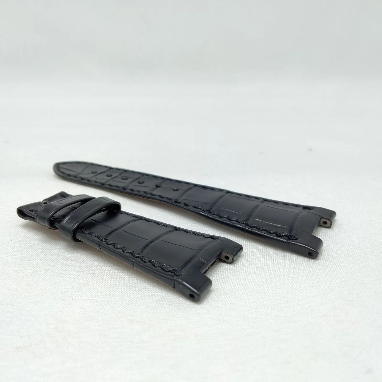 ️PATEK PHILIPPE ️パテックフィリップ 時計ベルト ブラック クロコ