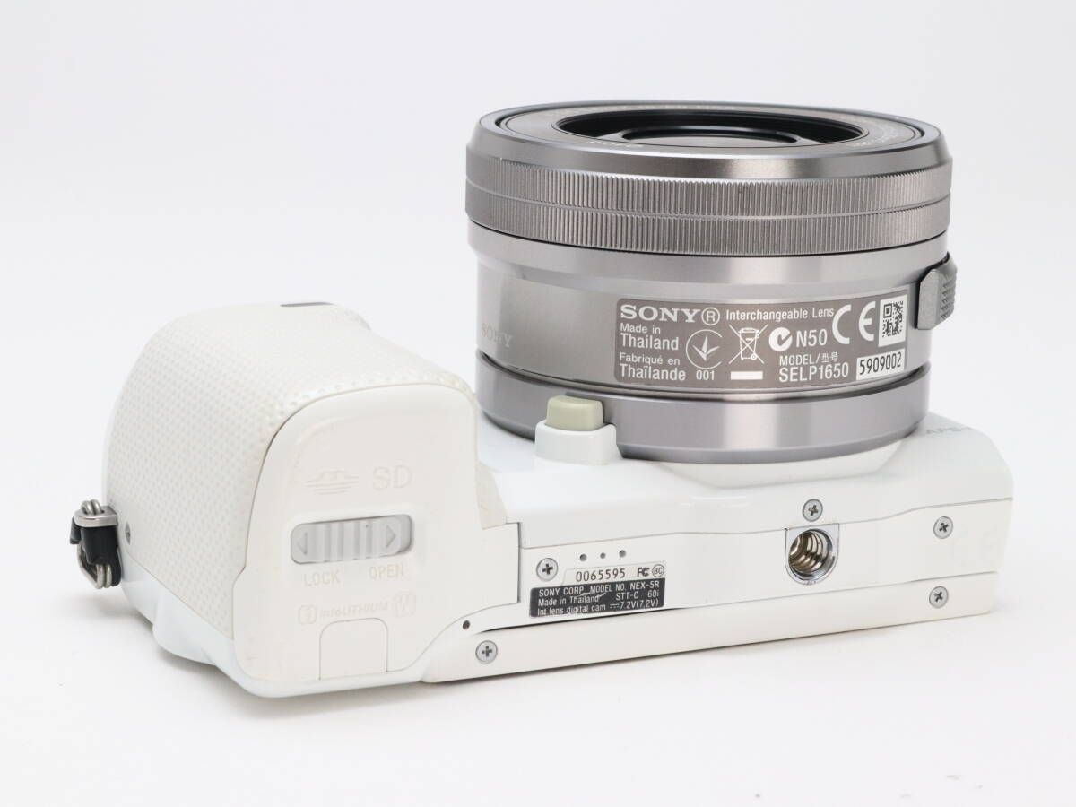 SONY α デジタル一眼レフカメラ NEX-5R ホワイト NP-FW50 白