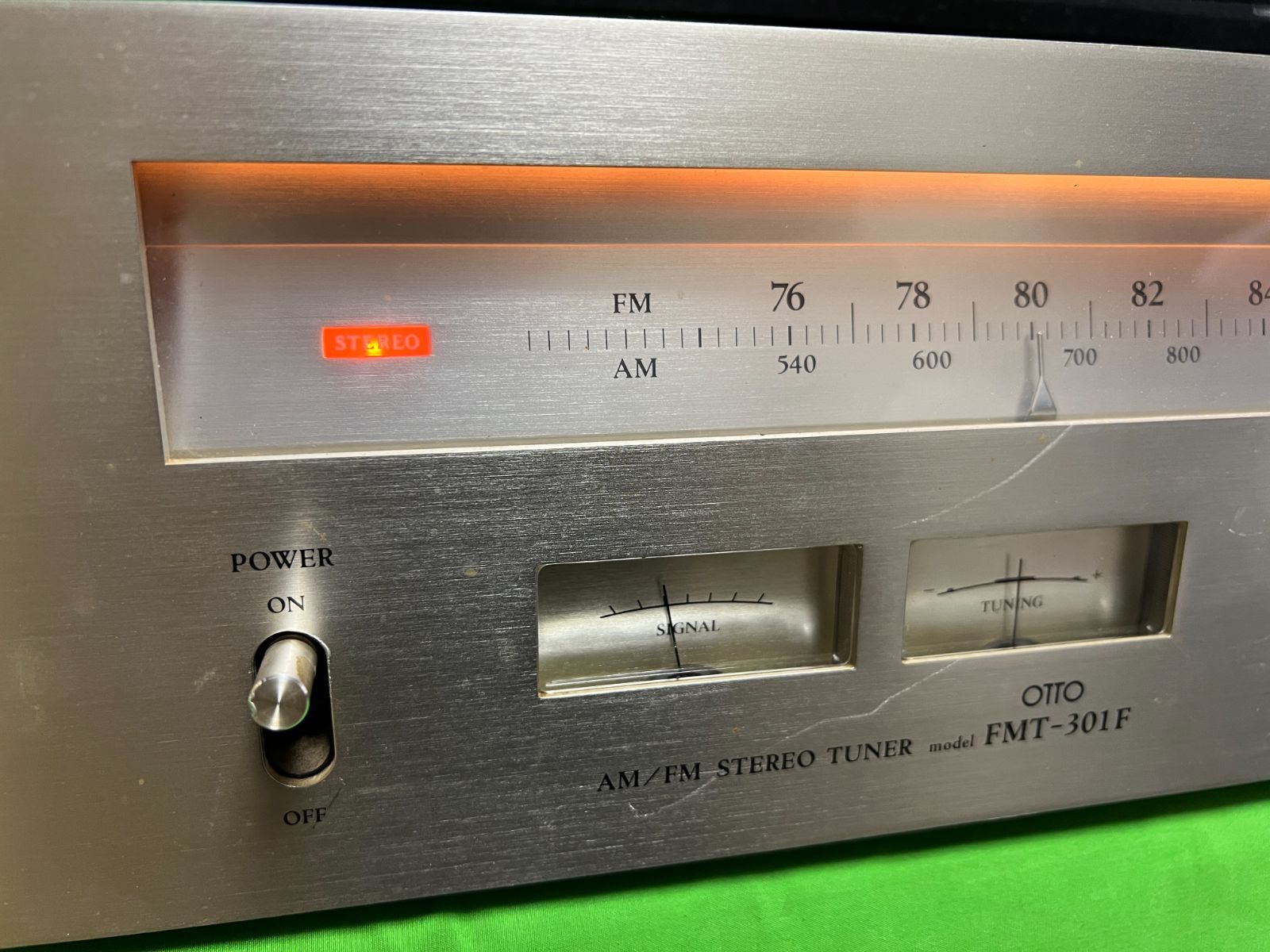 OTTO SANYO ラジオ チューナー FMT-301F AM FM stereo tuner 70年代 昭和世代 ステレオ コンポ レトロ  ビンテージ 家電 ＠左 - メルカリ