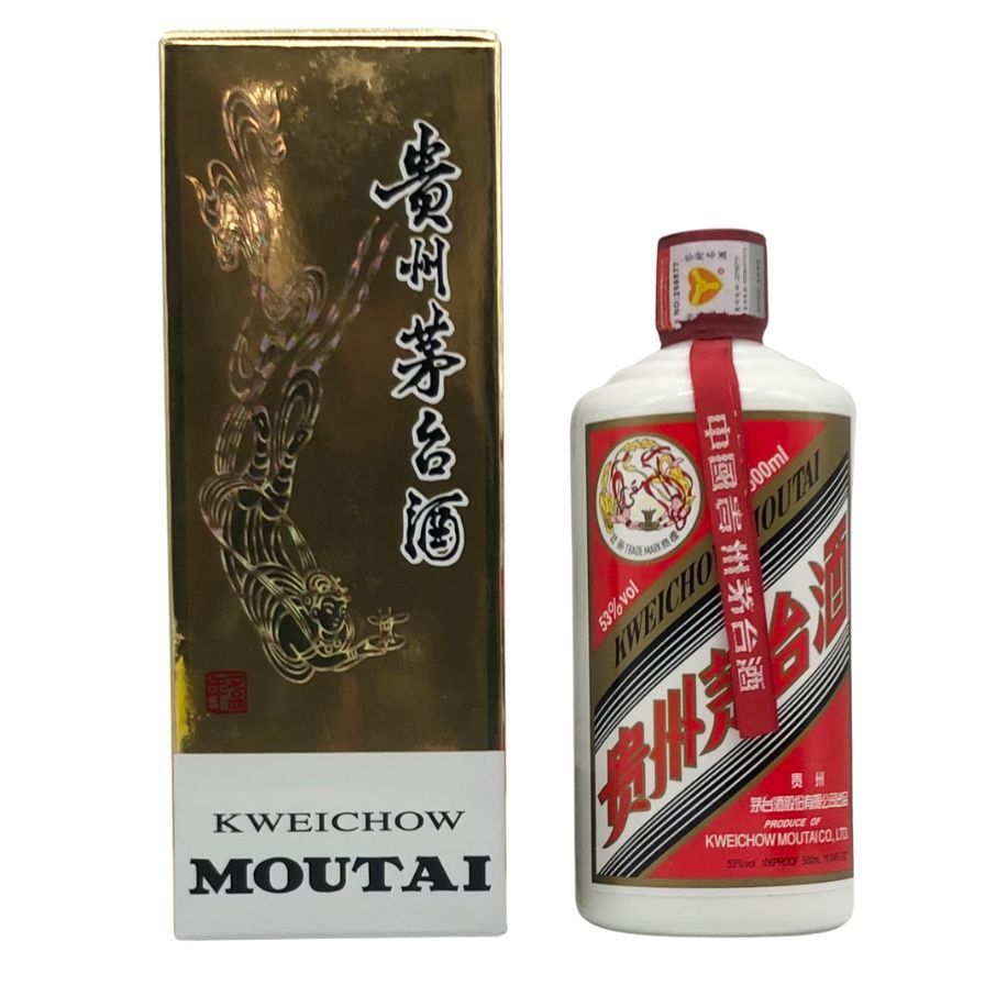 貴州茅台酒 マオタイ酒 天女ラベル 2017 905.5g P0