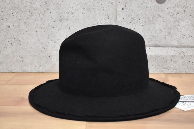 KIJIMA TAKAYUKI ラビットヘアフェルトハット 定価3万9600円 Rabbit hair felt hat-ラビットヘアーフェルトハット-KIJIMA