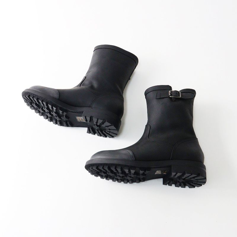 【美品】MHL エンジニアブーツ　ブラック　38 極美品 定価7.9万 2024 エムエイチエル マーガレットハウエル