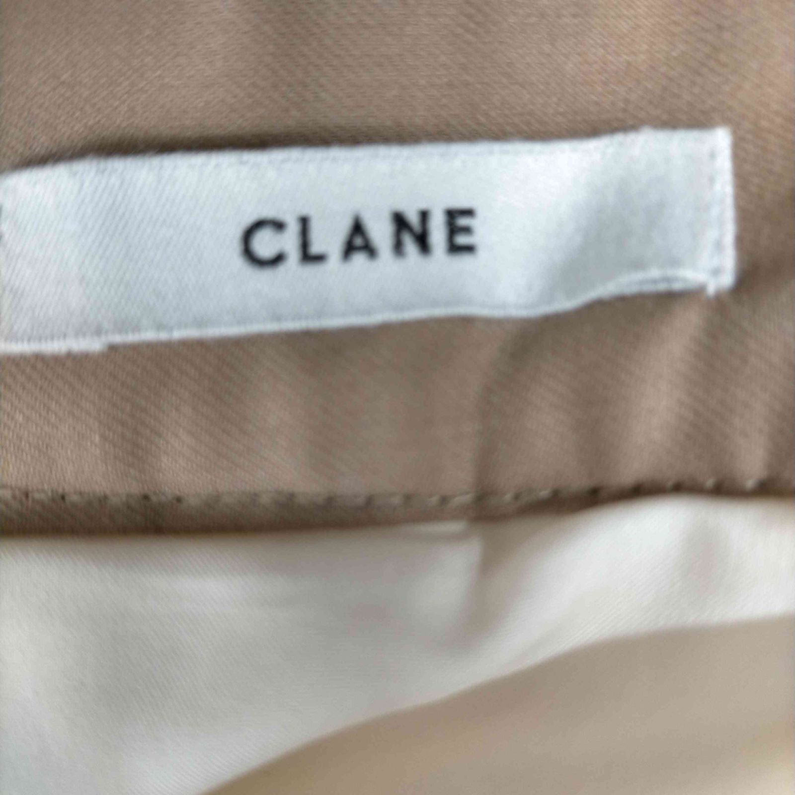 CLANE(クラネ) 21SS BI COLOR PLEATS SKIRT