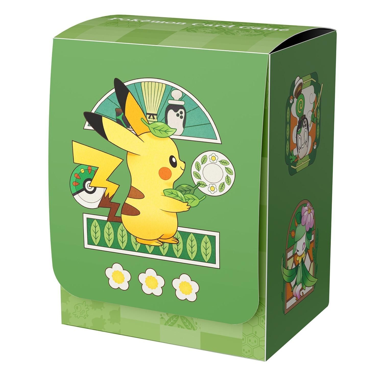 新品未開封セット ピカチュウ 喫茶チャデス デッキケース デッキ