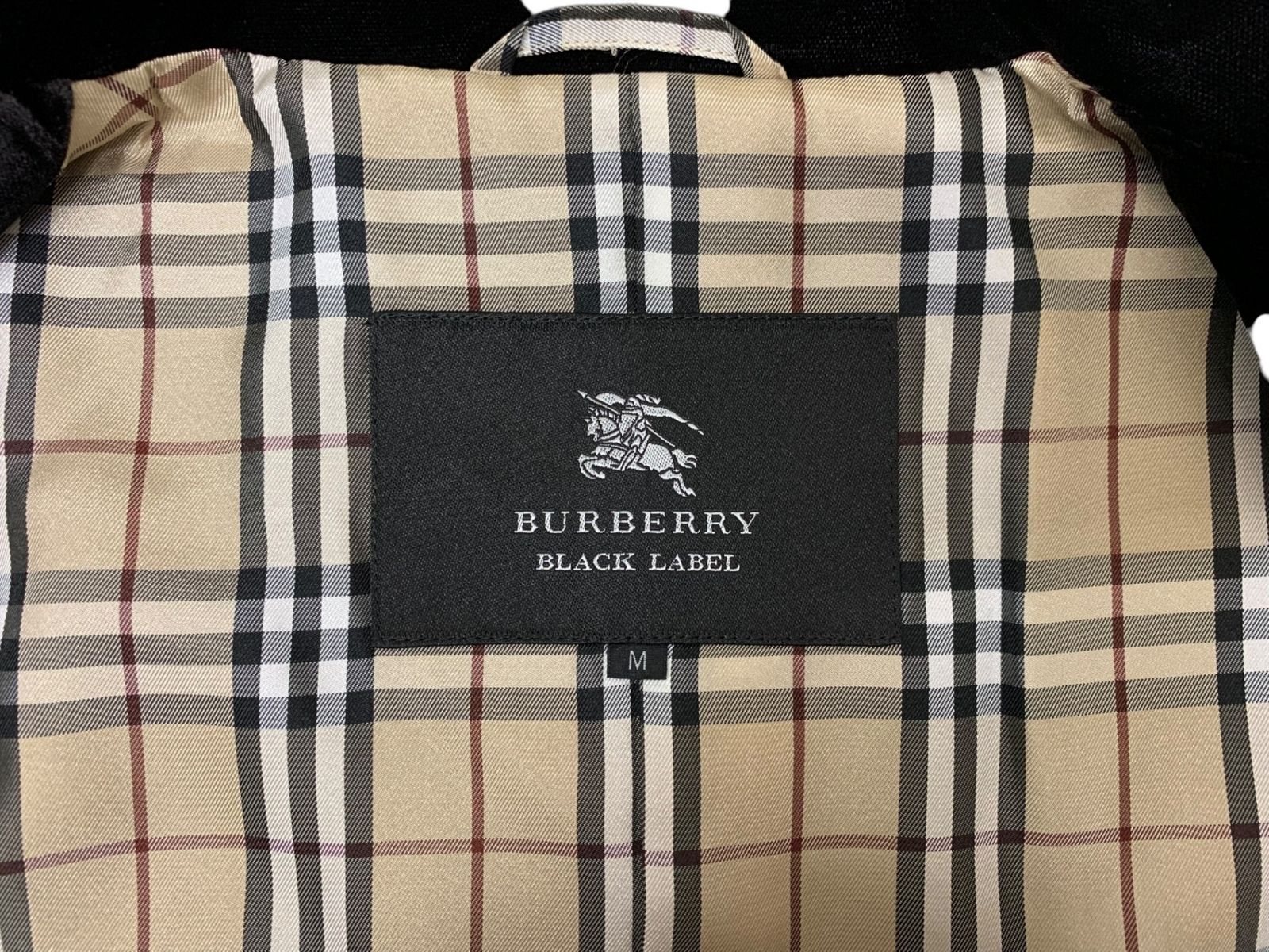 BURBERRY BLACK LABEL (バーバリーブラックレーベル) ベロア