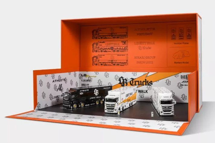 GCD 1/64 三菱 ふそう LB-TRUCKS リバティウォーク ふそう