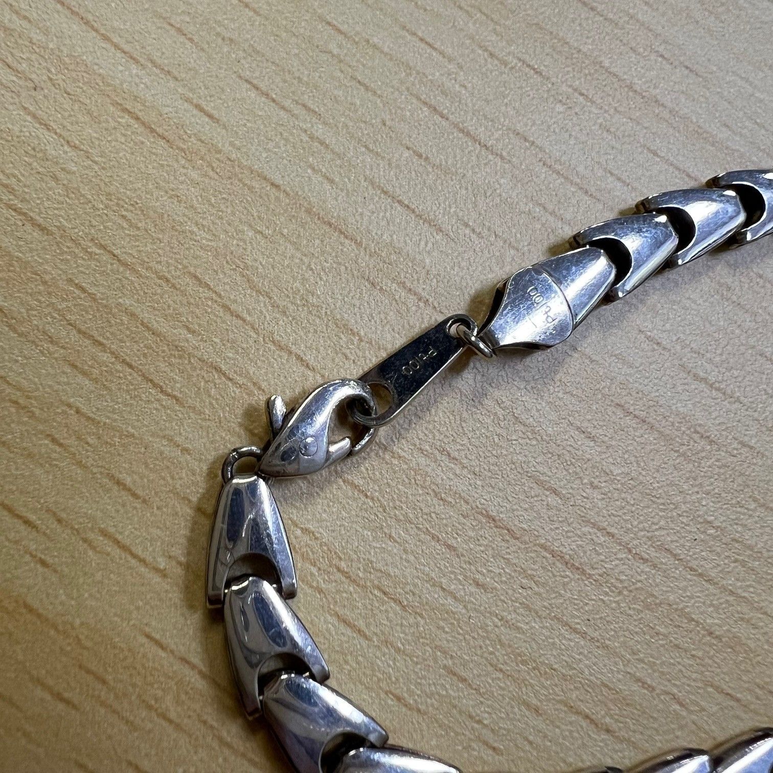 医協 Pt100 Braceletブレスレット プラチナ シルバー アクセサリー 