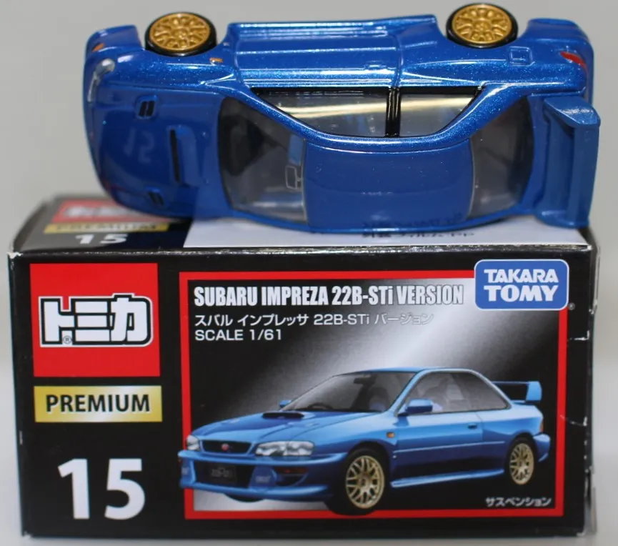 トミカプレミアム　インプレッサ USED トミカ トミカプレミアム15 スバル インプレッサ 22B-STi