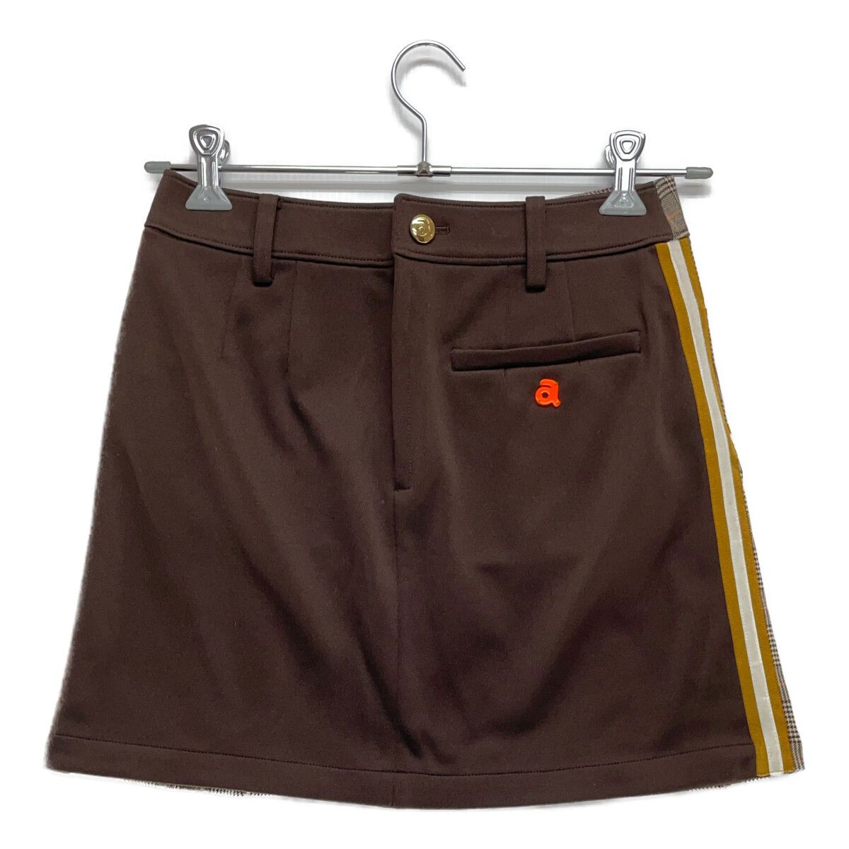 archivio - coco 中古 アルチビオ archivio レディース スカート 38(M) 茶系 ブラウン チェック 中古 レディース アルチビオ archivio スカート 38(M) 茶系