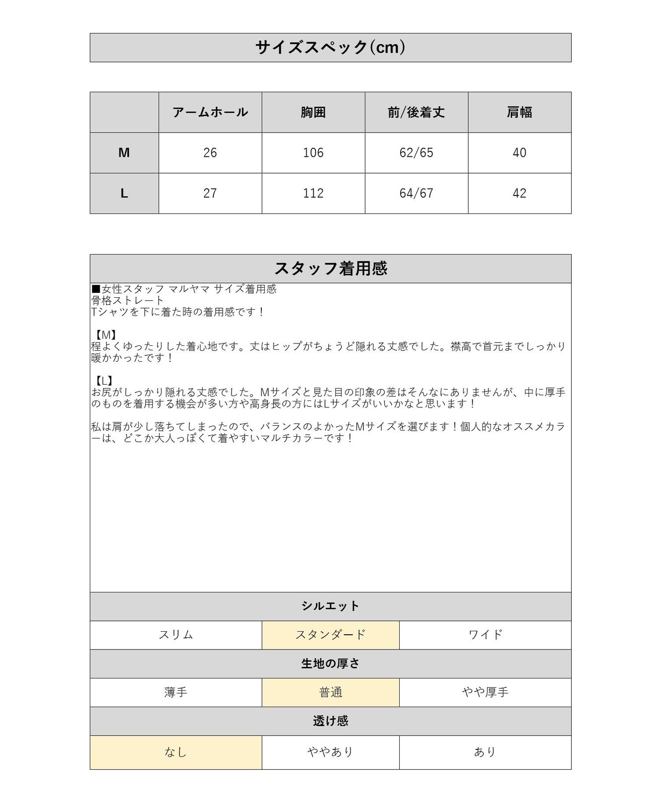 レディース LARGE