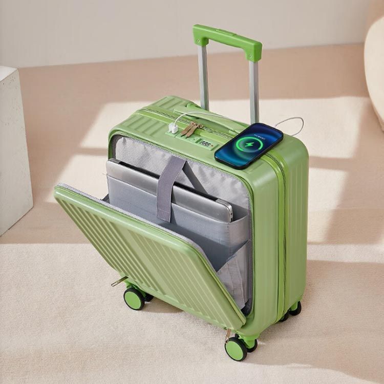 キャリーケース 機内持ち込み フロントオープン 静音 sサイズ 前開き 上開き USBポート付き 大容量 軽量 小型 国内 海外 旅行 仕事 出張 ビジネスキャリー ブランド スーツケース 多機能 多収納ポケット トランク 修学 海外 国内旅行 キャリーケース 機内持ち込み フロントオープン 静音 sサイズ 前開き