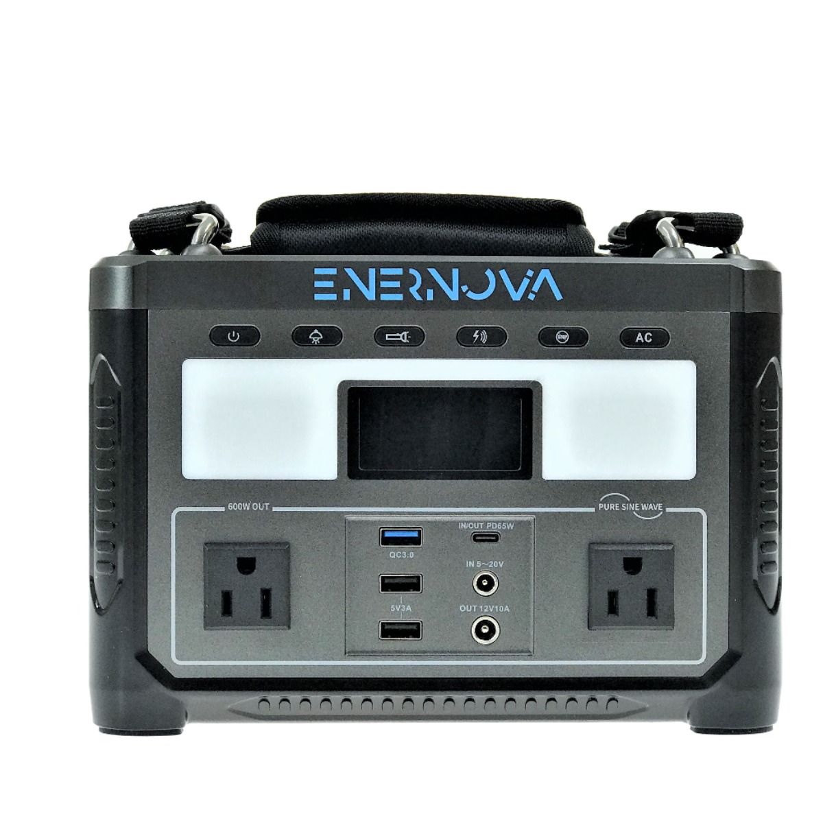 Enernova ポータブル電源 ETA 288Wh 600W(サージ1100W） - メルカリ