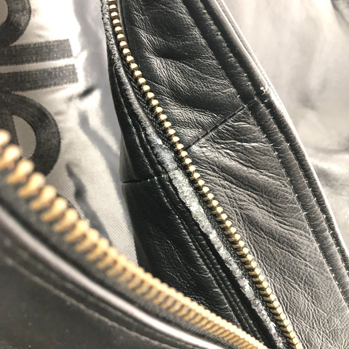 良好 pelle pelle ペレペレ レザージャケット 46 ブラック メンズ 