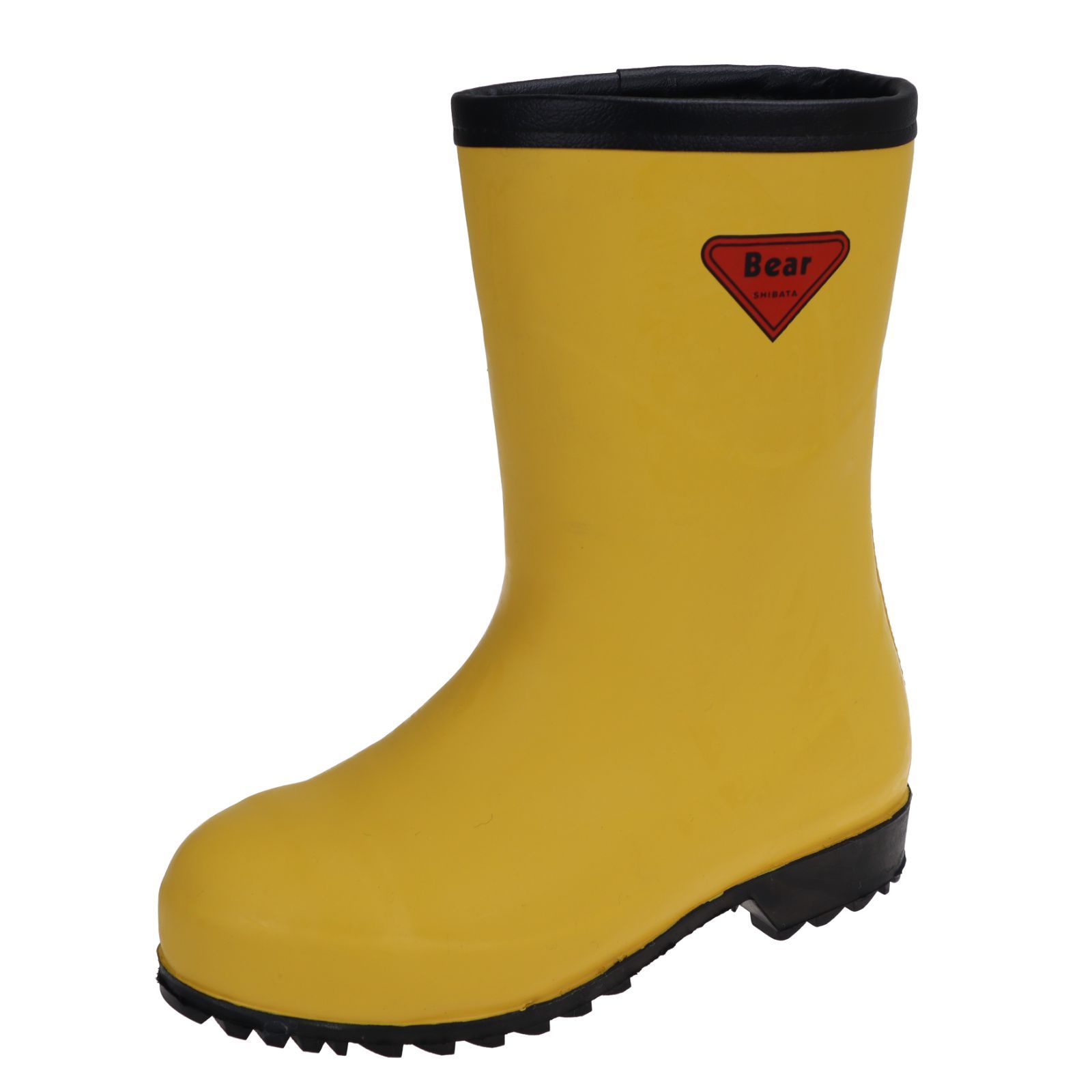 2025ＮＥＷモデル 25.0～28.0 SIBATA AC 102 セーフティベア イエロー メンズ 防寒長靴 倉庫 寒冷地 運輸現場 安全長靴 1011 白熊 フード無し
