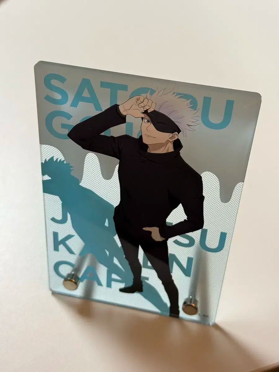 【雷市場（ポンジャン）商品韓国直送】 日本 2023 呪術廻戦 ジュジュカフェ 五条 悟 アクリルボード