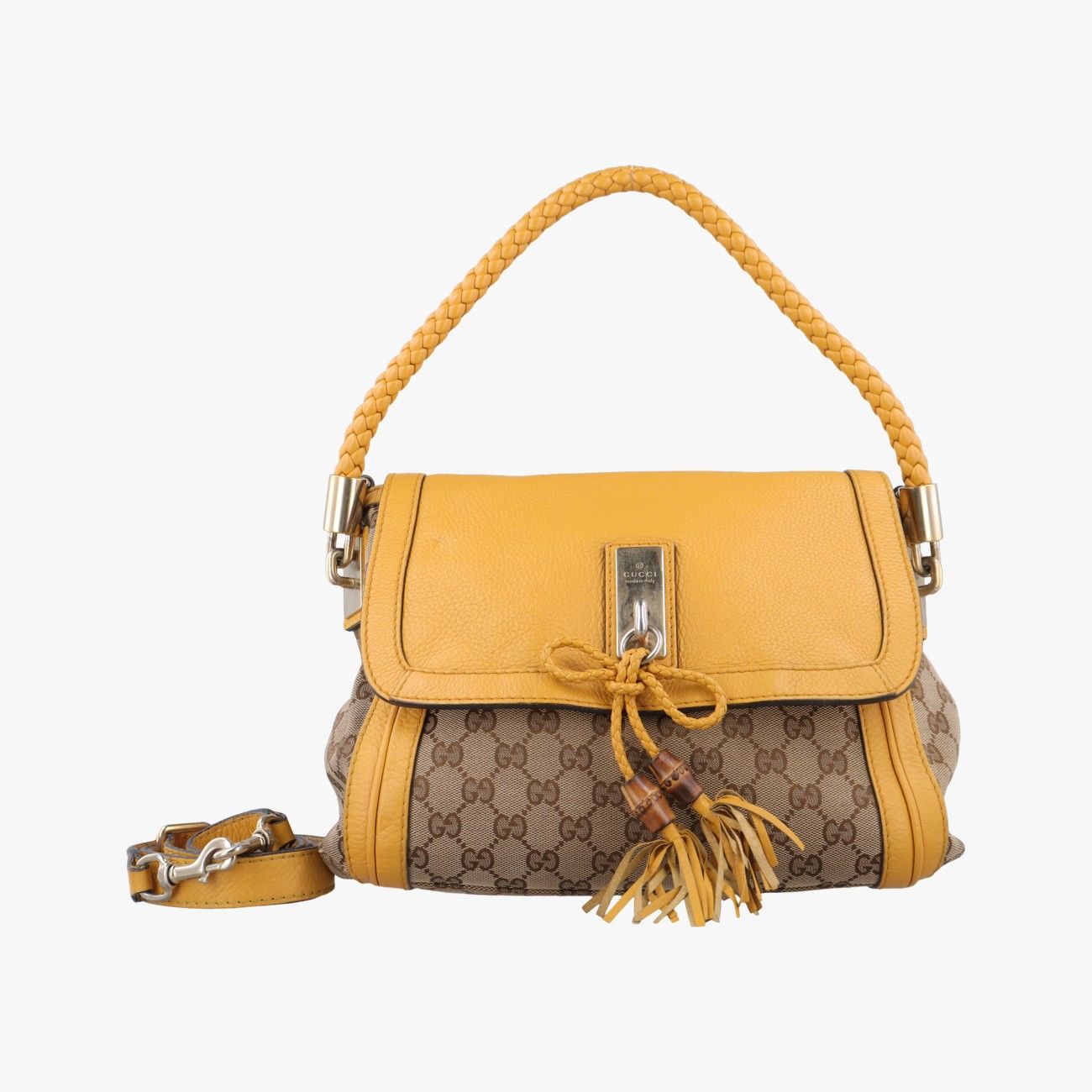 グッチGucciベライエローレザー282301F014250492