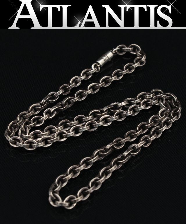 Chrome Hearts ペーパーチェーン20インチ クロムハーツ（Chrome Hearts）ネックレス チェーン ペーパー