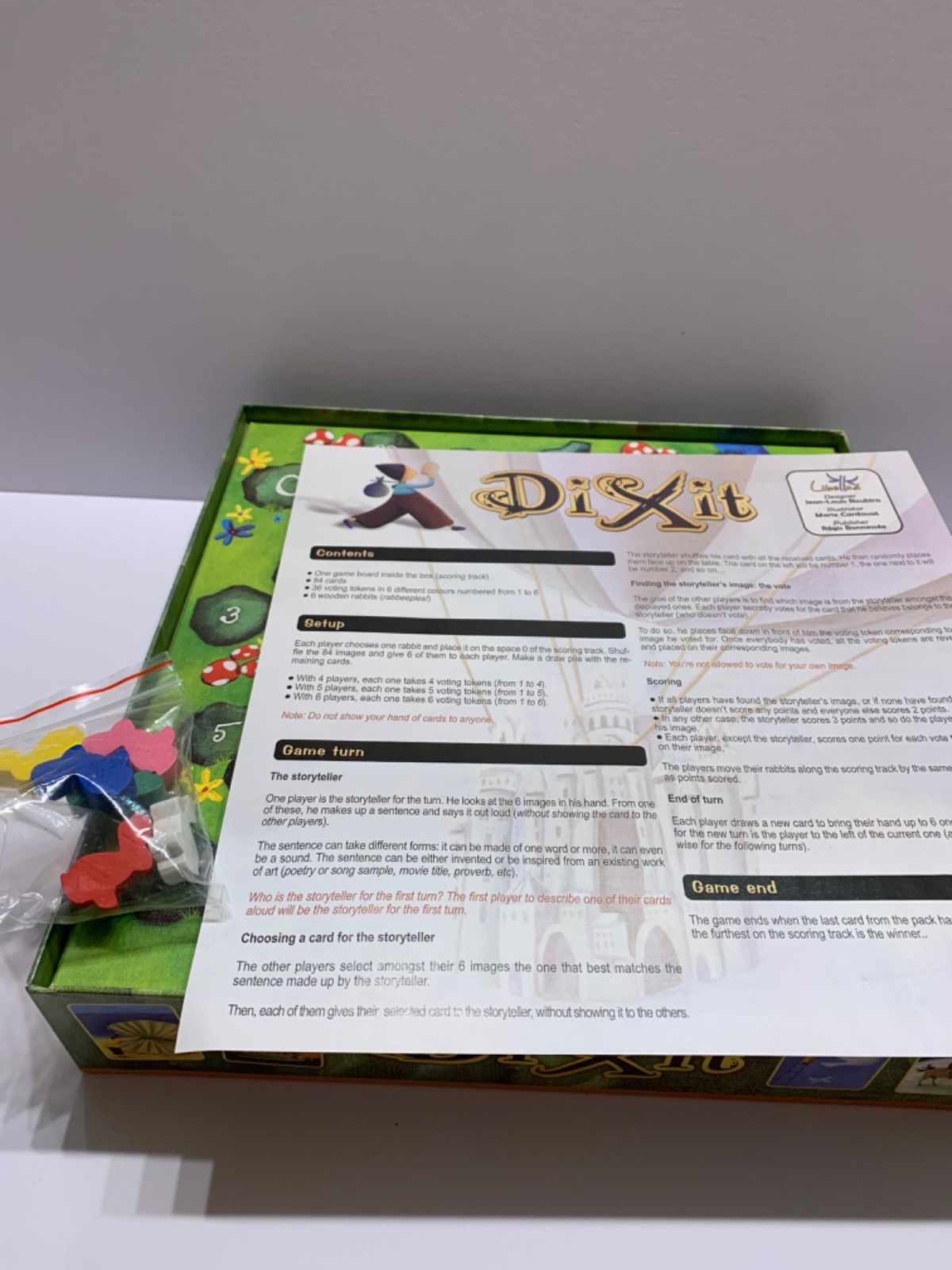 新品未開封】Dixit（ディクシット）【日本語説明書付き】大人気ボードゲーム - メルカリ