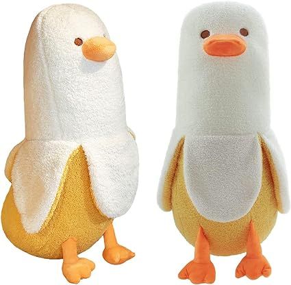 人気/在庫わずか】Homehalo ぬいぐるみ バナナ 抱き枕 可愛い 抱き枕 動物 バナナダックBanana Duck アヒル - メルカリ