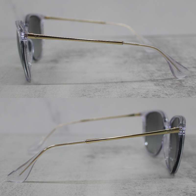 レイバン サングラス RB 4640 6449/71 50□20 クリアフレーム Rayban RB4640 6449/71 50:20 150 Transparent Grey Light