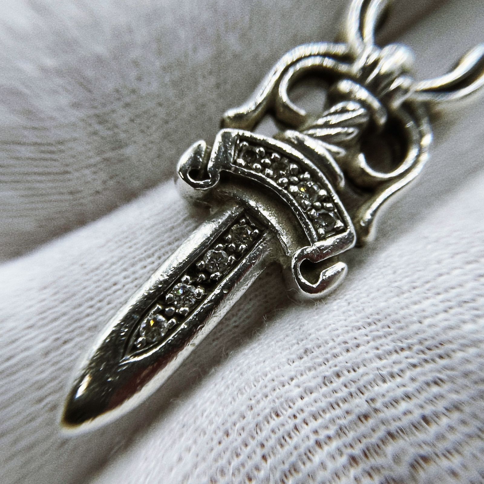 CHROME HEARTS クロムハーツ/ #10DAGGER/#10ダガーペンダントトップ