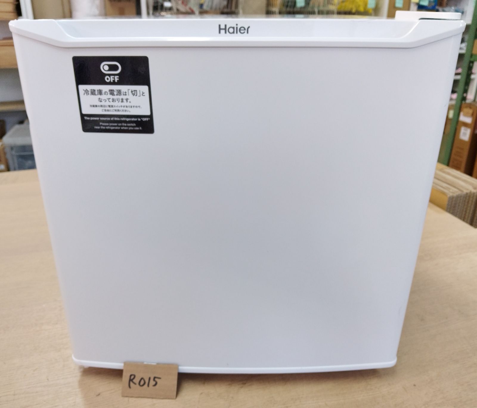 中古品】Haier・ハイアール 電気冷蔵庫 40L 型式：JR-40KR 年式