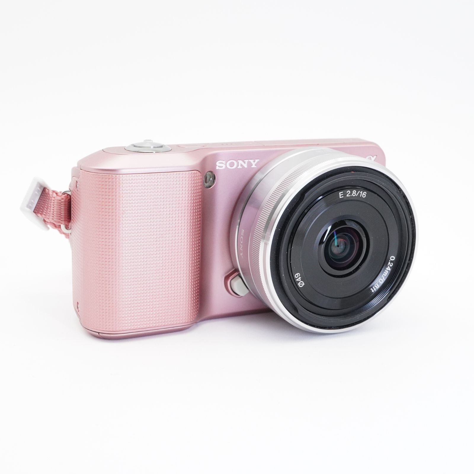 NEX-F3 SONY ピンク ミラーレス一眼 レンズキット SONY ミラーレス一眼