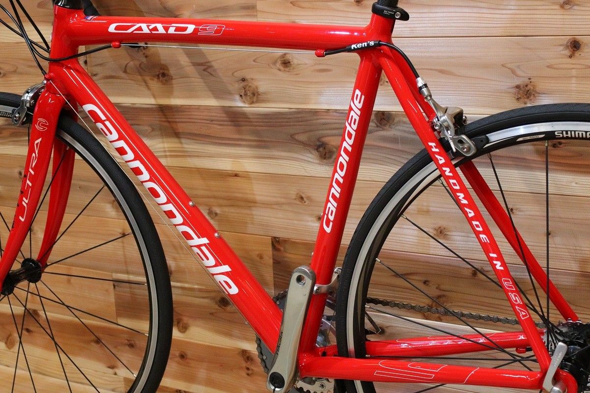 キャノンデール CANNONDALE キャド CAAD9-6 2009モデル 54サイズ シマノ ティアグラ 4500 MIX 9S アルミ  ロードバイク 【広島店】 - メルカリ