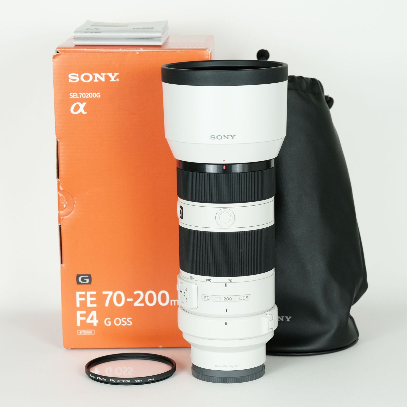 ｜フィルター付 SONY FE 70-200mm F4 G OSS SEL70200G | ソニーEマウント