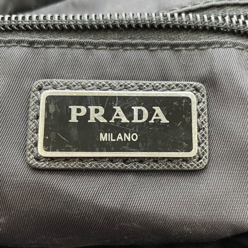 プラダ PRADA ショルダーバッグ ブラック ナイロン メンズ WWW_KARIMZIABAT_FR
