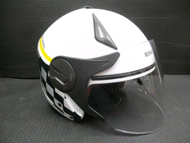 中古美品 RENAULT ルノー Wシールド 57-60cm未満 ジェット
