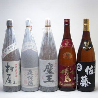 焼酎セット　裏五郎　紅五郎　吉永酒造1800ml3本セット　　魔王　村尾　森伊蔵 楽天市場】【送料無料・焼酎 飲み比べセット】 森伊蔵＆魔王