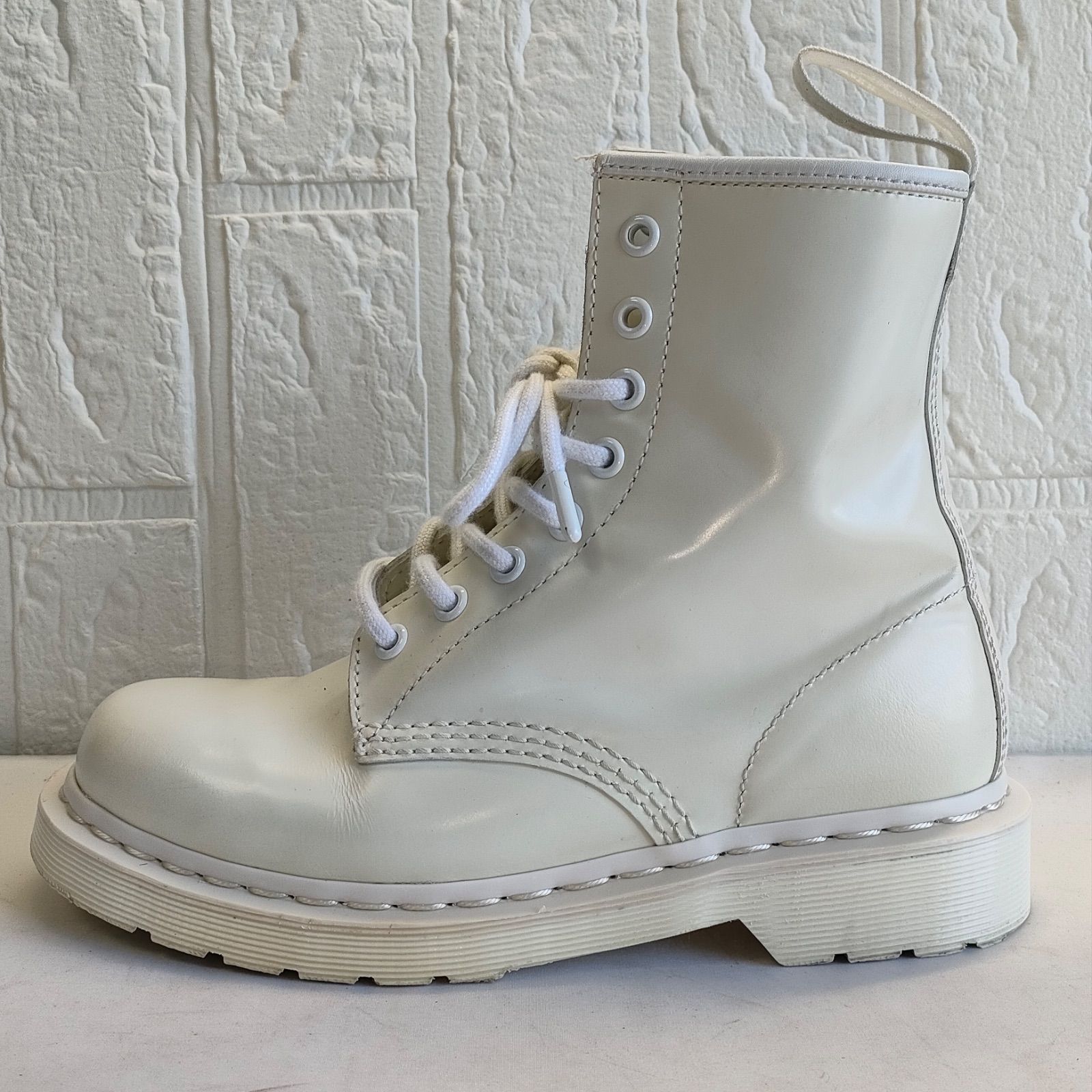 Dr. Martens|ドクターマーチン|ブーツ|8ホールブーツ|レースアップブーツ|ホワイト|23cm