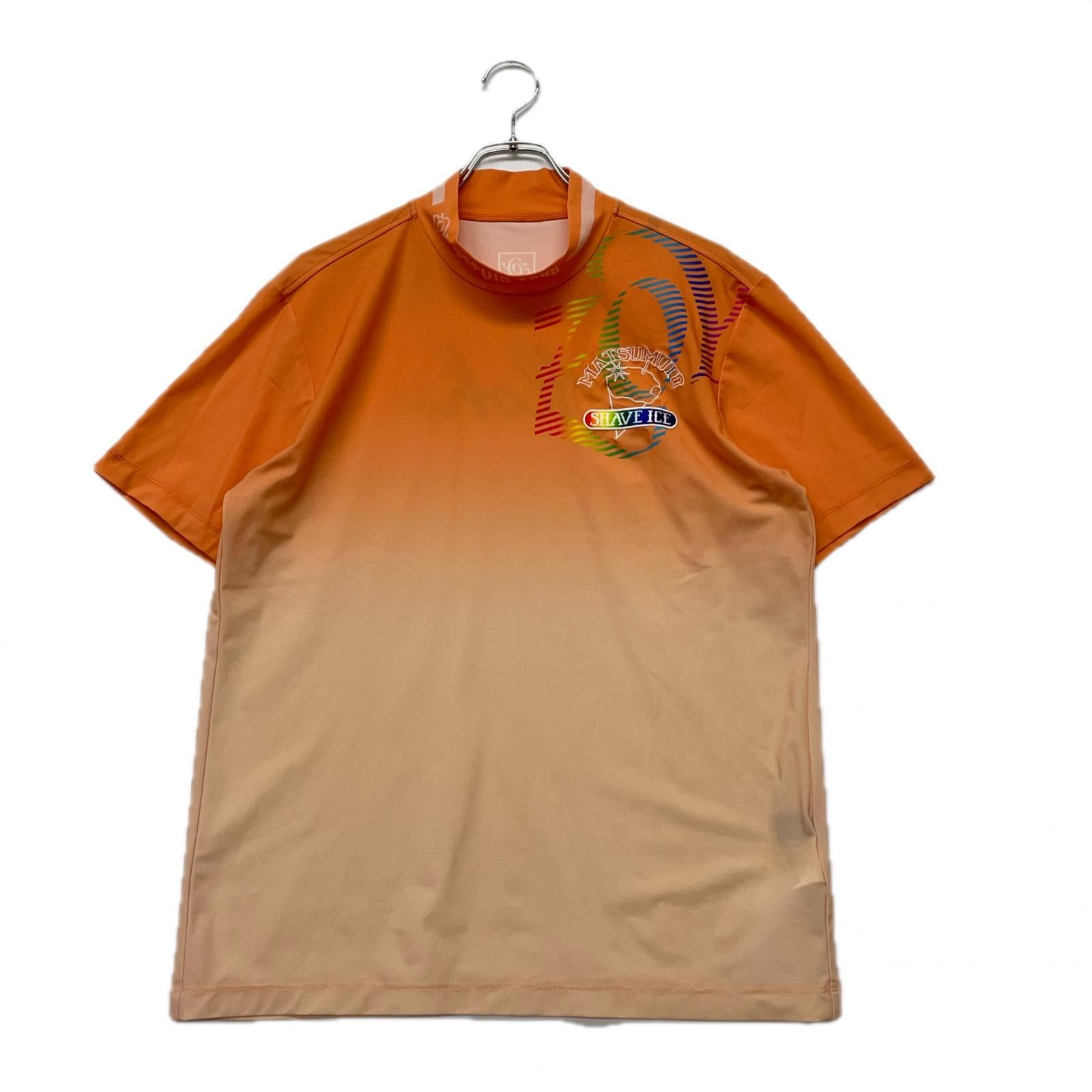 超美品】Rough and Swell 半袖モックネックシャツ イエロー M