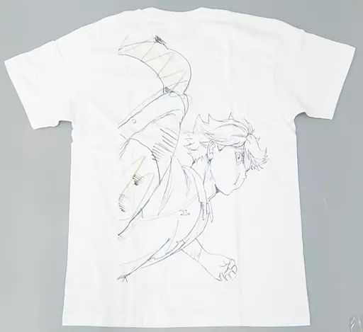 【中古】衣類 及川徹 フルカラーTシャツ ホワイト 男性用Mサイズ 「ハイキュー!! アニメ原画展 ファイナルセット」